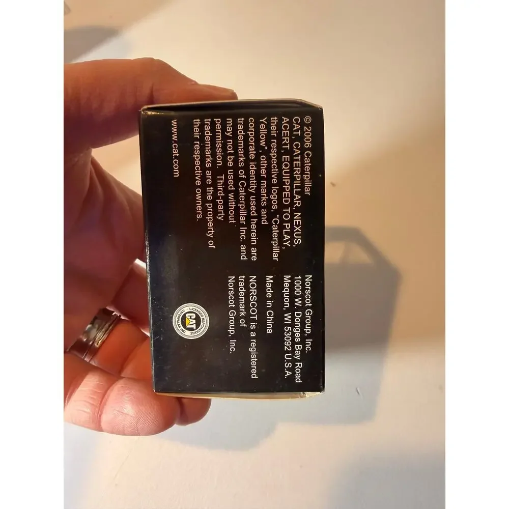 CAT 906 WHEEL LOADER NORSCOT CONSTRUCTION MINIS BLACK BOX~ 1:87 Scale